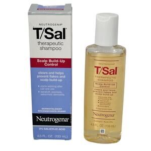 Neutrogena T Sal Therapeutic Shampoo 3% Salicylic Acid Scalp Dandruff 4.5 oz.